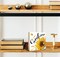 Sunflower Decor Wood Box Sign Desk Decor, Sunflower Decorations for Party, Sunflower Kitchen Decor, Living Room Bedroom Shelf Table Decoration 5 x 5 Inches